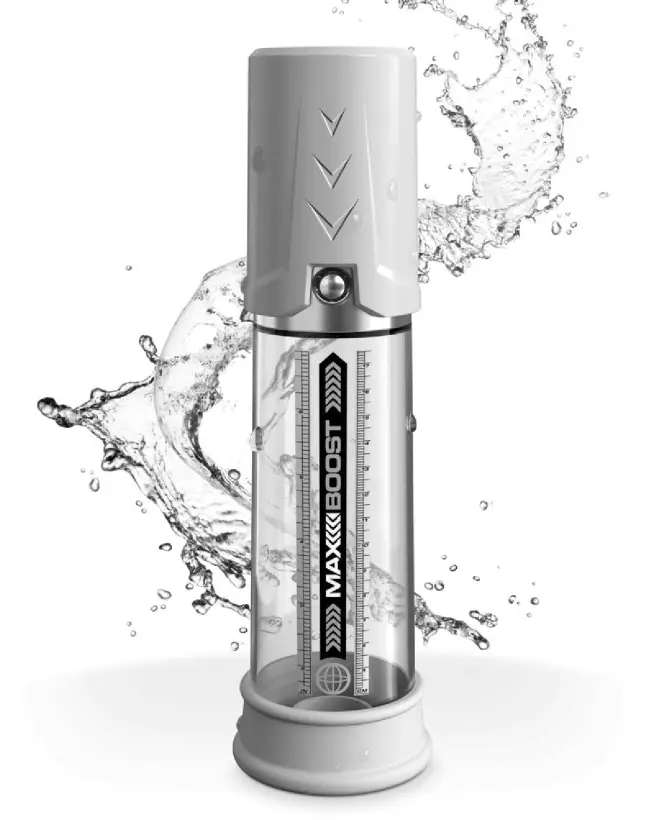 Pump Worx Boost White pompe à pénis pour performance et confort-5