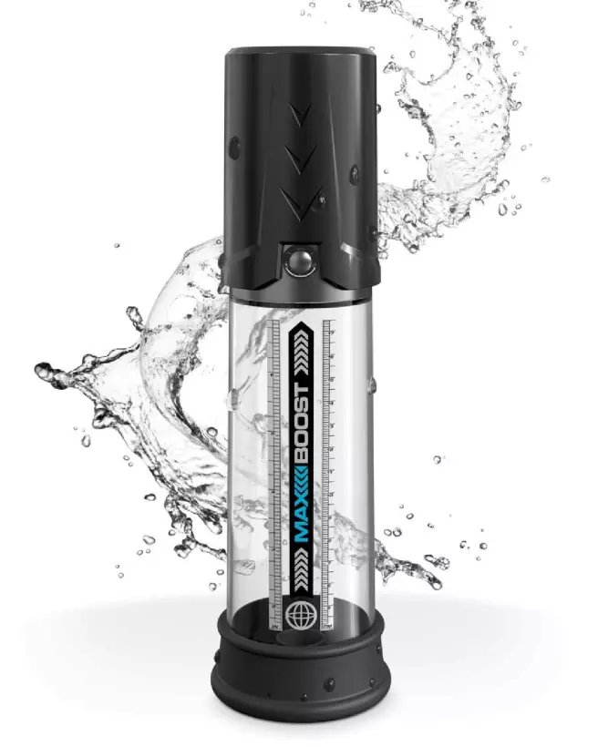 Pump Worx Max Boost Black pompe à pénis haute performance-5