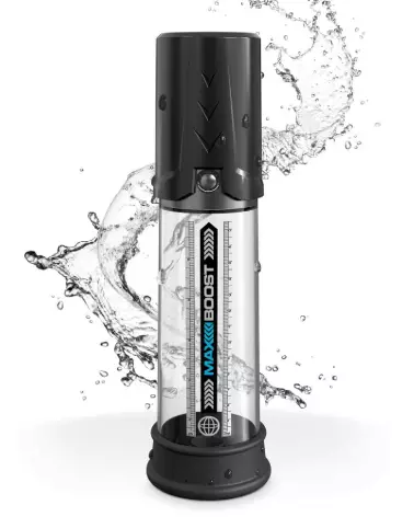 Pump Worx Max Boost Black pompe à pénis haute performance-5
