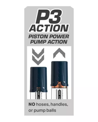 Pompe à pénis Pump Worx Max Boost Blue pour amélioration performance-6