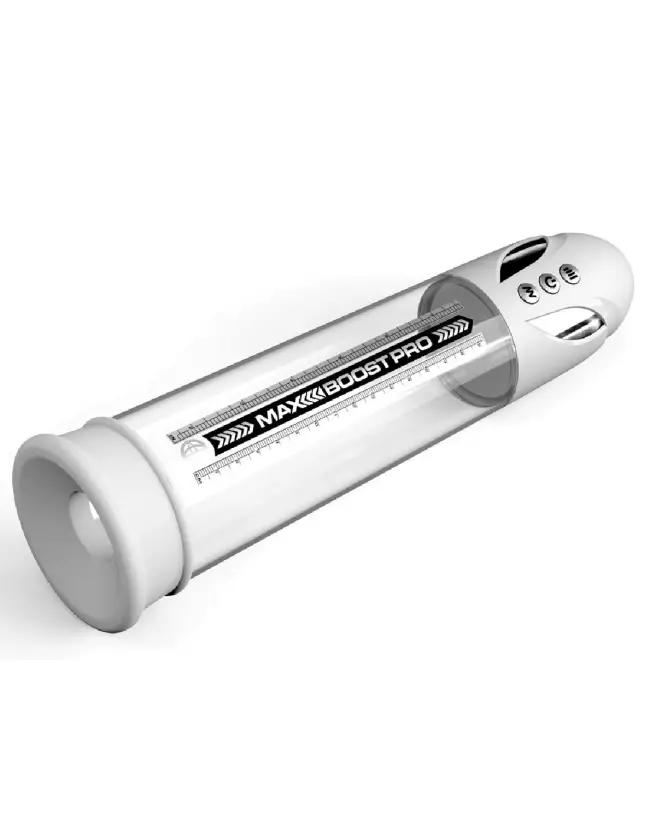 Pump Worx Max Pro Flow White pompe à pénis haute performance-3