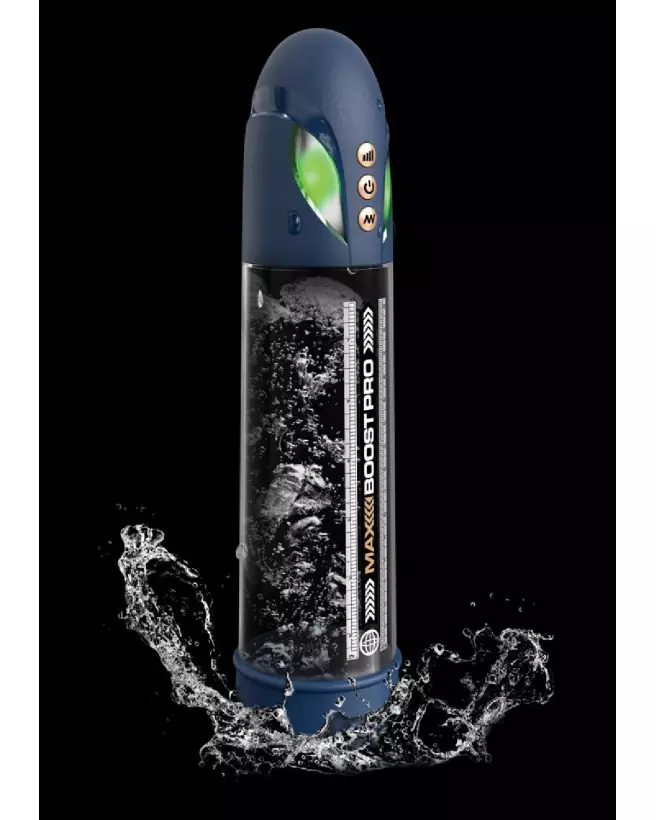 Pump Worx Max Pro Flow Blue pompe à pénis haute performance-6
