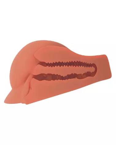 Image du Masturbateur PDX Plus Ass Masturbator Tan - Texture Réaliste et Design Ergonomique-4