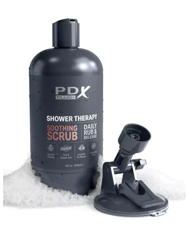 Image du Masturbateur PDX Plus Shower Soothing Tan, sensation réaliste et facile à nettoyer-5