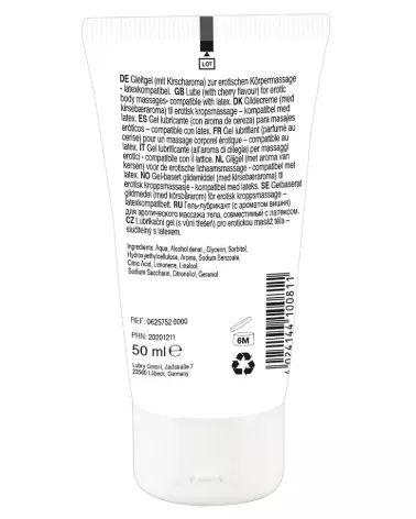 Image du gel Lick it! Wild Cherry pour plaisir oral, goût cerise-2