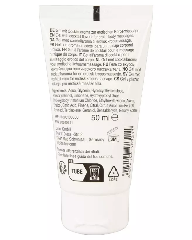 Image Lick it Sex on the Beach 50 ml - Gel pour Plaisir Oral avec Saveur Exotique-2
