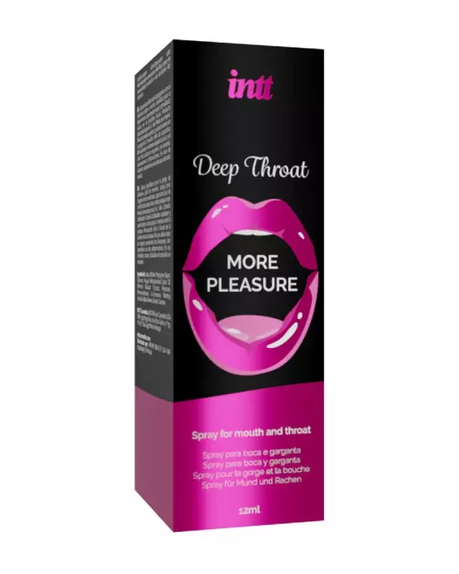 INTT Deep Throat Spray 12 ml pour Plaisir Oral-1