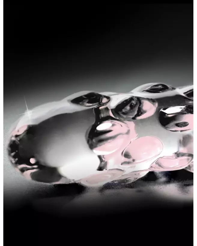 Icicles No. 7 sextoy en verre artisanal pour stimulation et plaisir-4