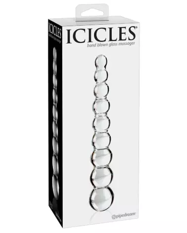 Icicles No. 2 sextoy en verre de haute qualité pour stimulation optimale-1