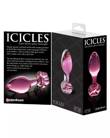 Icicles No. 48 sextoy en verre pour stimulation anale-7