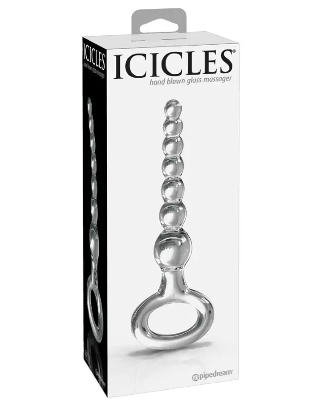 Image Icicles No. 67 sextoy en verre haute qualité pour plaisir intime-1