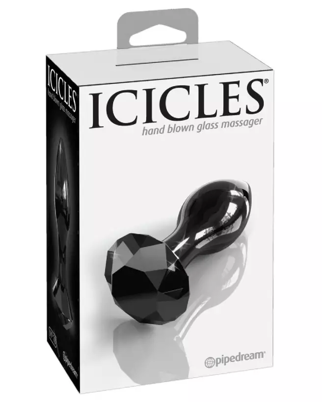 Image du sextoy en verre Icicles No. 78, design élégant et hygiénique-1