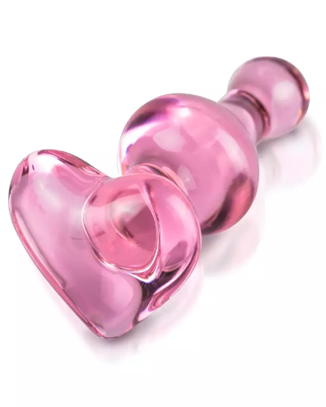 Image du sextoy en verre Icicles No. 75, design rose élégant et ergonomique-4
