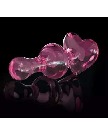 Image du sextoy en verre Icicles No. 75, design rose élégant et ergonomique-5