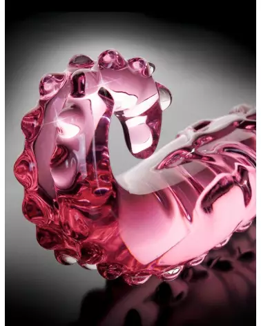 Icicles No. 24 Pink Sextoy en Verre Haut de Gamme-3