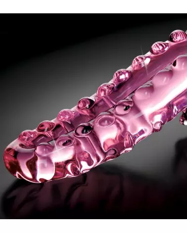 Icicles No. 24 Pink Sextoy en Verre Haut de Gamme-4