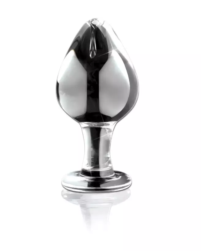 Icicles No 25 sextoy en verre clair haute qualité-2