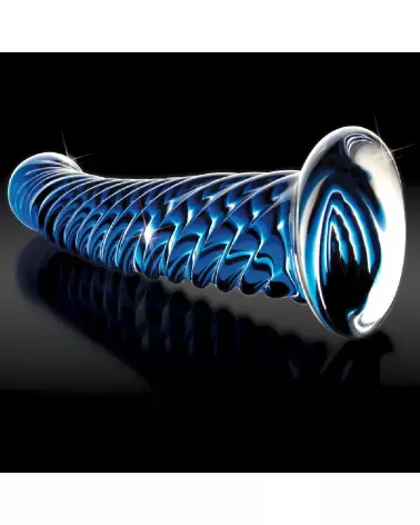Image du sextoy Icicles No. 29 Blue en verre, élégant et durable-3