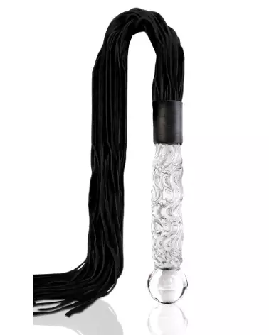 Icicles No. 38 sextoy en verre bleu et transparent haute qualité-2