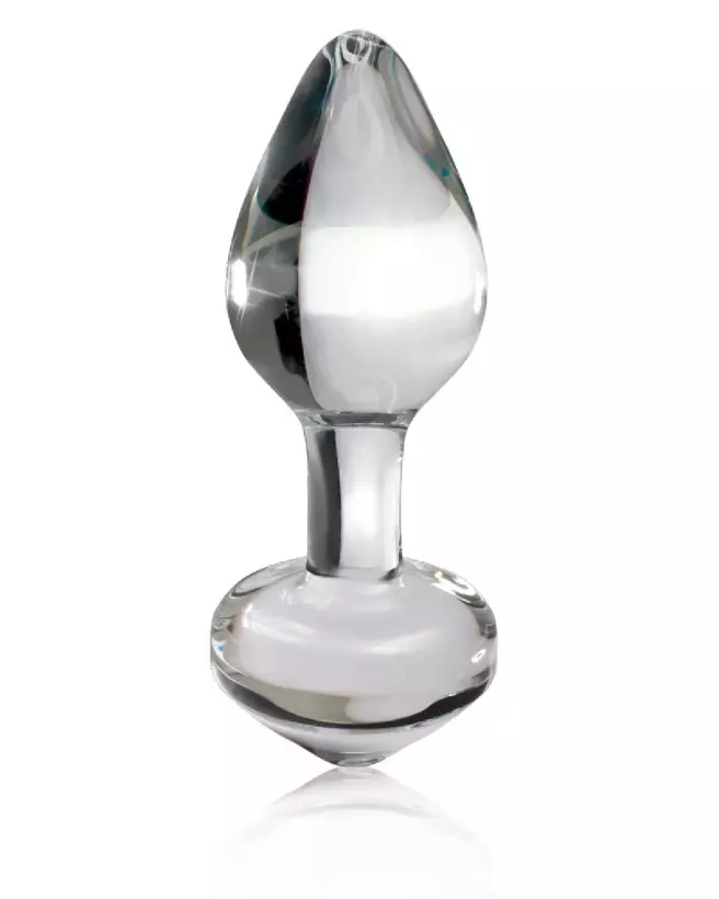 Icicles No. 44 sextoy en verre clair haute qualité-2