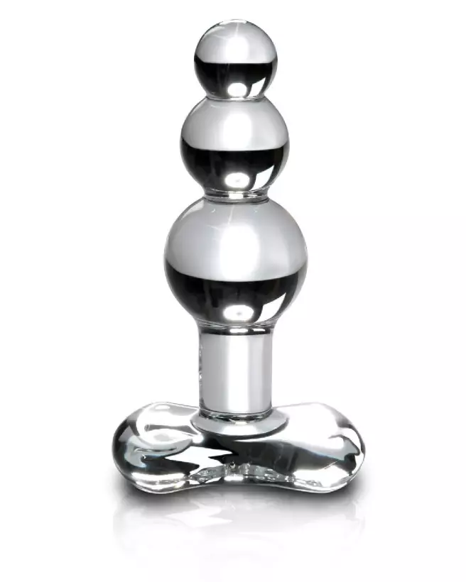 Icicles No. 47 sextoy en verre clair pour stimulation intense et hygiène parfaite-2