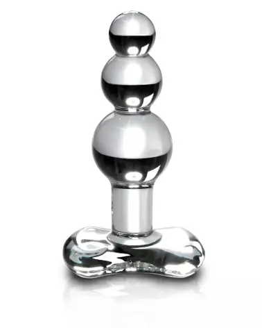 Icicles No. 47 sextoy en verre clair pour stimulation intense et hygiène parfaite-2