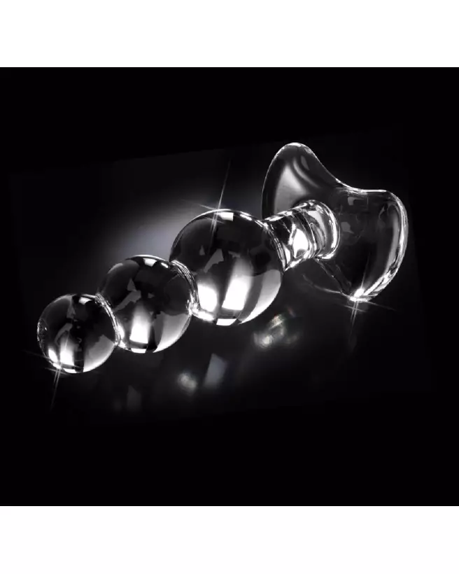 Icicles No. 47 sextoy en verre clair pour stimulation intense et hygiène parfaite-3