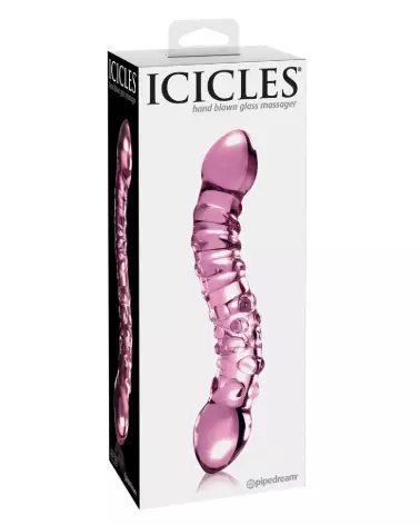 Icicles No. 55 Pink sextoy en verre de luxe-1