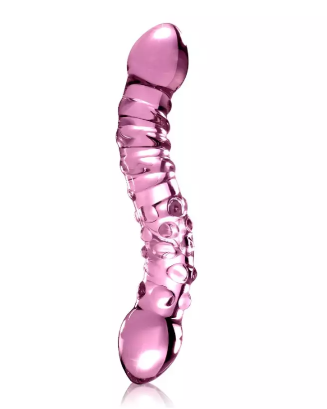 Icicles No. 55 Pink sextoy en verre de luxe-2