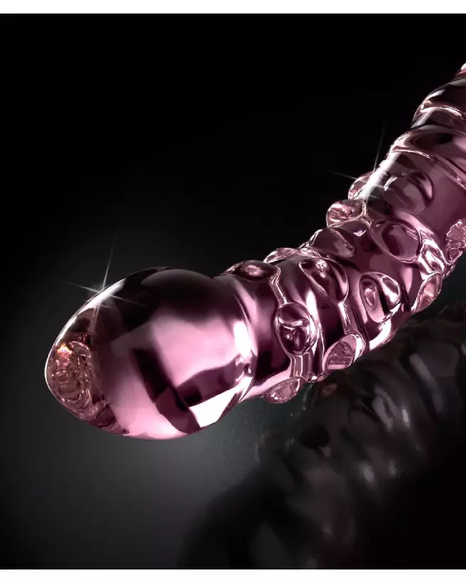 Icicles No. 55 Pink sextoy en verre de luxe-3