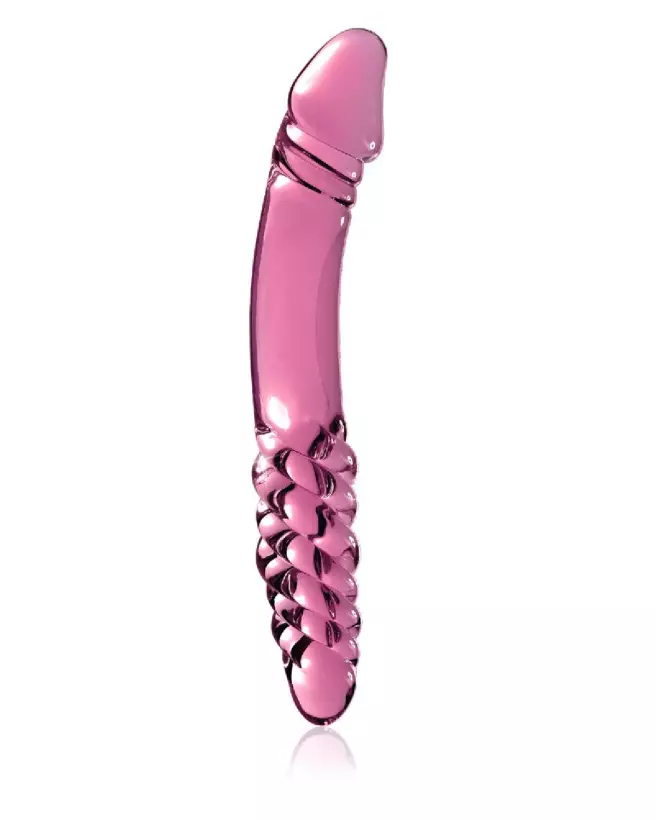Image du sextoy Icicles No. 57 Pink en verre, durable et élégant-2