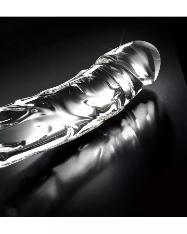Icicles No. 62 Clear sextoy en verre haut de gamme-3