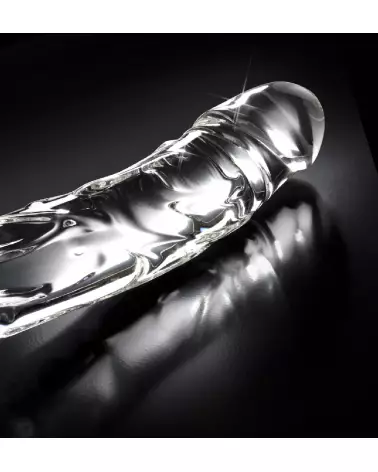 Icicles No. 62 Clear sextoy en verre haut de gamme-3