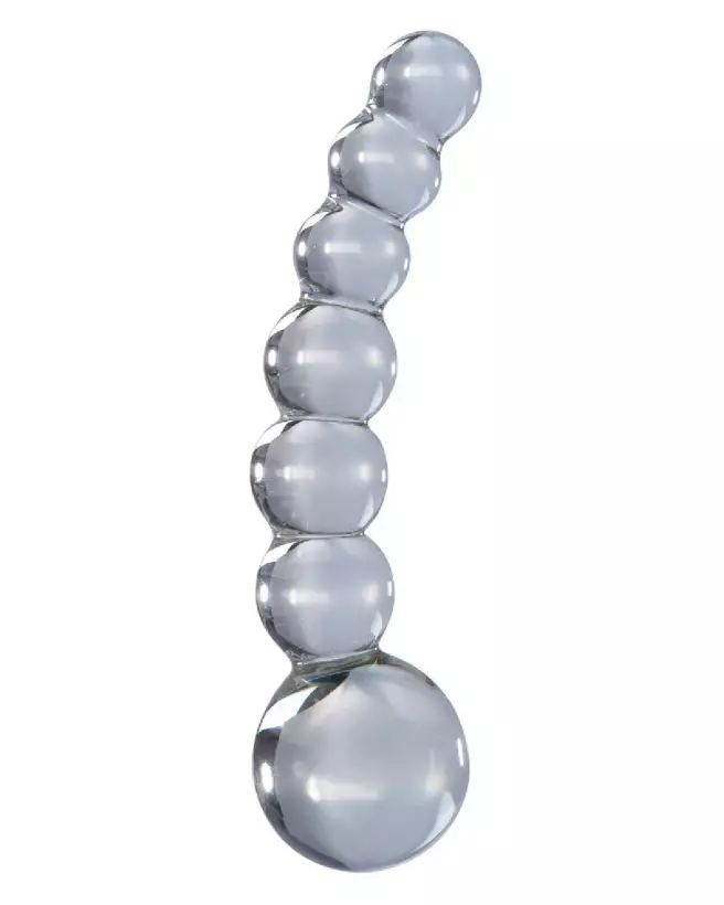Icicles No. 66 sextoy en verre transparent pour plaisir intense-2