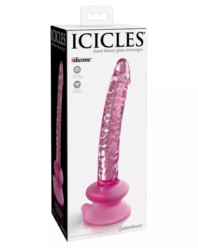 Icicles No. 86 sextoy en verre pour plaisir durable et élégant-1