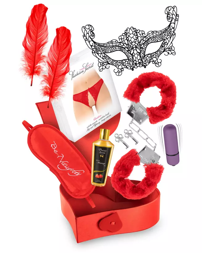 Coffret Plaisir 3 Divers Concorde - Ensemble Sensuel pour Couples-1