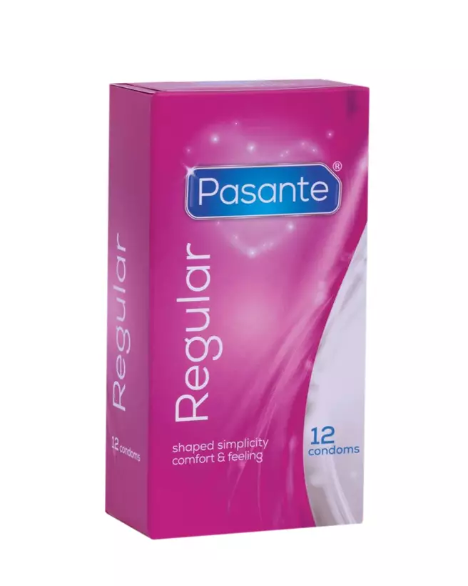 Image du produit PASANTE REGULAR X12 préservatifs en latex de haute qualité-1