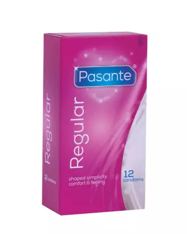 Image du produit PASANTE REGULAR X12 préservatifs en latex de haute qualité-1