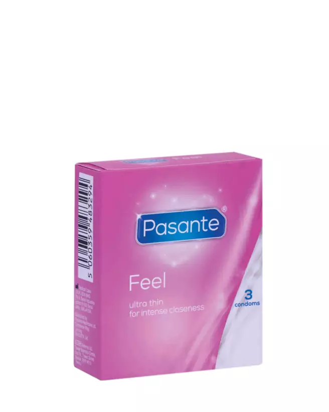 Image des préservatifs Pasante Feel Sensitive, fins et confortables pour une sensation naturelle-1