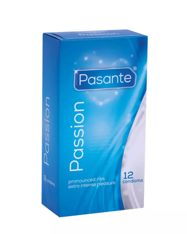Préservatifs Pasante Passion x12 pour sécurité et plaisir optimal-1