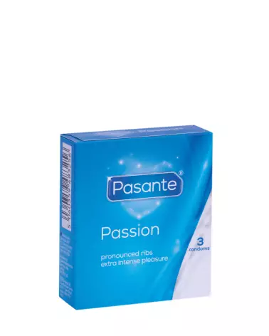 Image des préservatifs Pasante Passion X3, protection et confort optimal-1