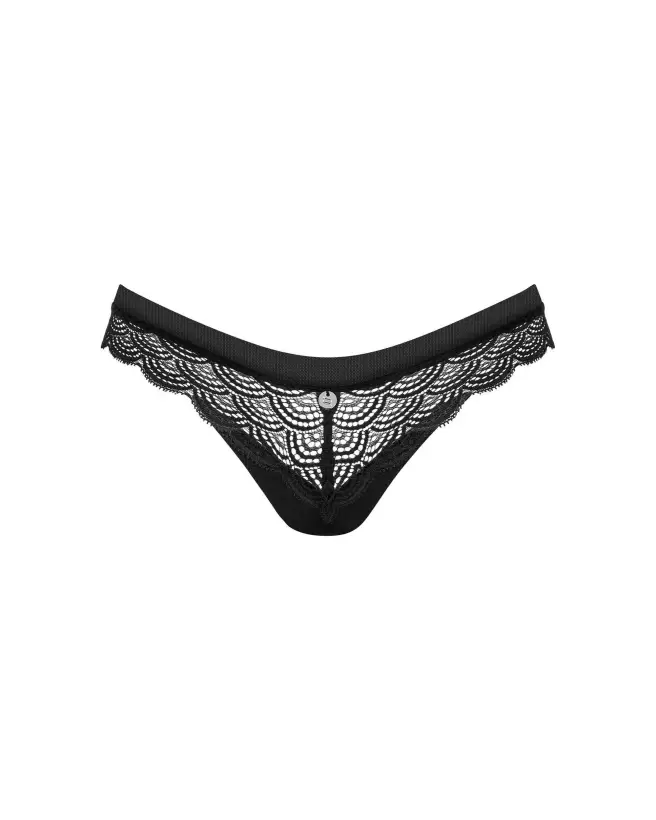 Culotte Chemeris noire Obsessive, lingerie élégante et confortable-13