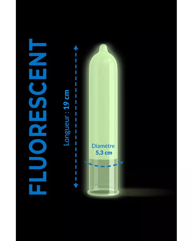Image des préservatifs fluorescents Pasante Glow pour une expérience vibrante et sécurisée-4