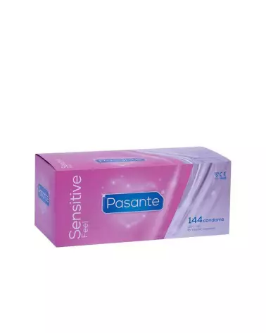 Image des préservatifs Pasante Feel Sensitive, pack de 144, ultra sensibles et fins-2