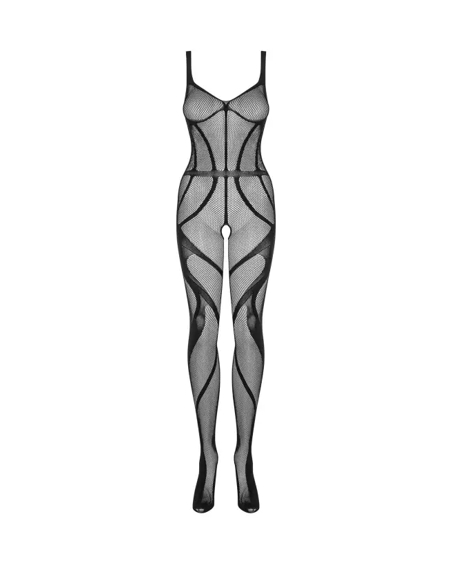 Image Bodystocking G336 Noir Obsessive en Dentelle-7