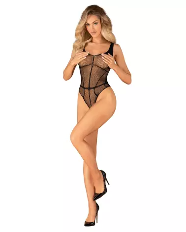 Obsessive B336 body ouvert noir élégant et sexy-3