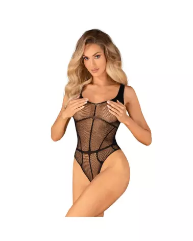 Obsessive B336 body ouvert noir élégant et sexy-9