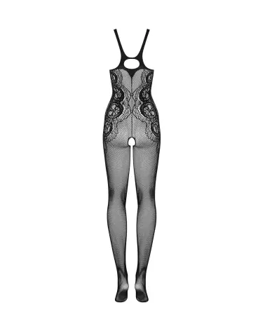 G335 Bodystocking Noir Obsessive - Lingerie Sensuelle et Élégante-8