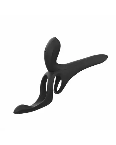Vibromasseur Pleasure Pivot Honey Play Box pour couples, contrôlé par application, en noir-2