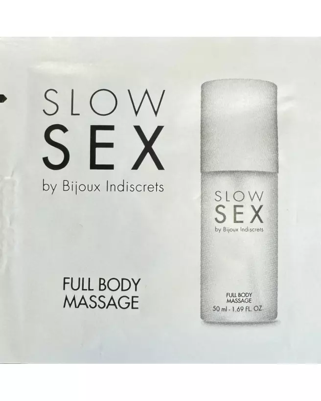 Image Dosette Gel de Massage Slow Sex 2 ml Bijoux Indiscrets-1